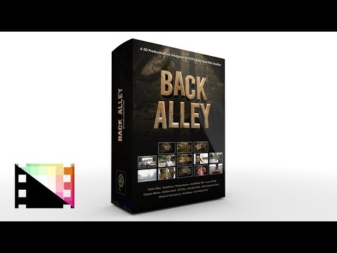 Back Alley - A Professional 3D Production Package for FCPX - Pixel Film Studios