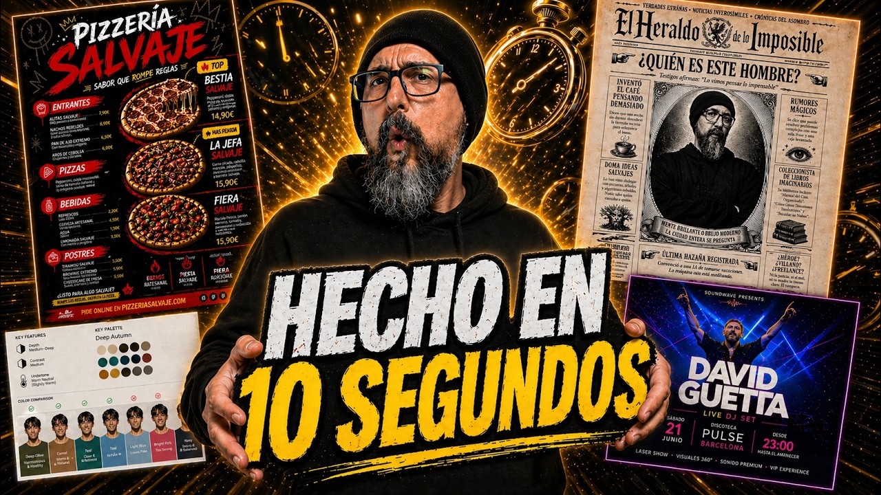 Crea DISEÑOS PROFESIONALES con ChatGPT en 10 segundos [ GPT Image 2.0 ]