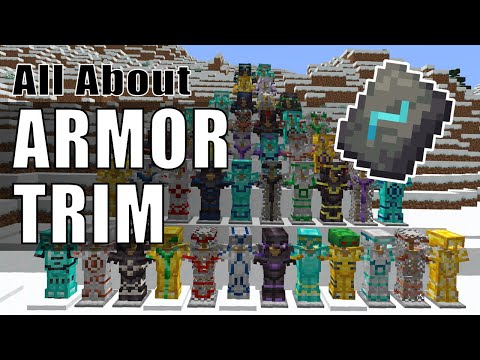 Minecraft Armor Trim Templates | All about Smithing Templates in Minecraft 1.20