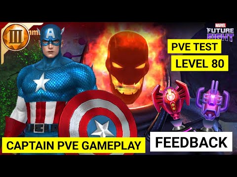 Captain America Level 80 PVE GBR Gameplay With @RKMFF| Marvel Future Fight - MFF HINDI INDIA