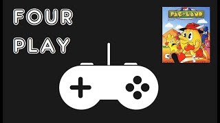 Four Play - Pac-Land - 8-bit Computer Comparison