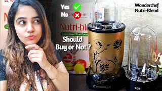 Honest Review of Wonderchef Nutri Blender | Nutri Blender Review & Unboxing | Nutri Blender