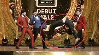 Leaked Video: When Tiger Shroff Kicks Ranveer Singh And Arjun Kapoor At IIFA 2015