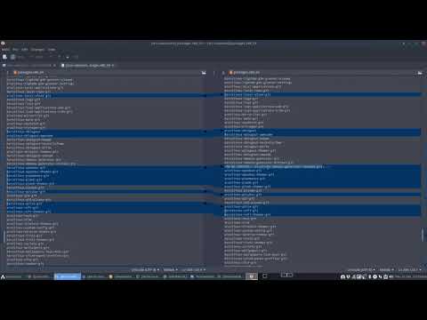 ArcoLinux : 1176 Creation of ArcoLinuxB Xtended 5 - comparison between Xtended and awesome