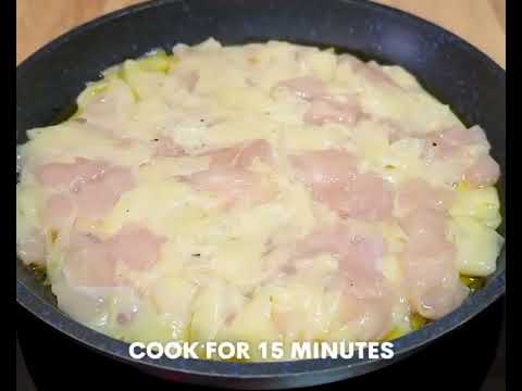 Chicken Cheezy Cake recipe | Potato cheese cake |