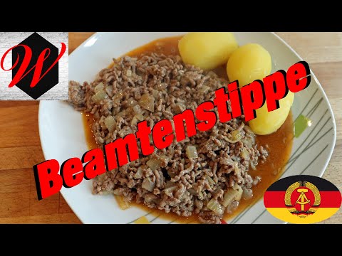 Beamtenstippe mit Salzkartoffeln einfach und schnell // 4K Video //