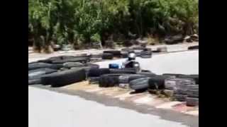 preview picture of video 'Heart Rock Go-Karting Galanado Naxos Greece - part 1'