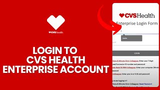 How to Login to CVS Employee Account 2024