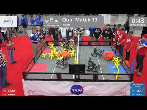 2017 VRC Math Q13 - 9409A 6978A vs 2131F 9065C - 24 to 44