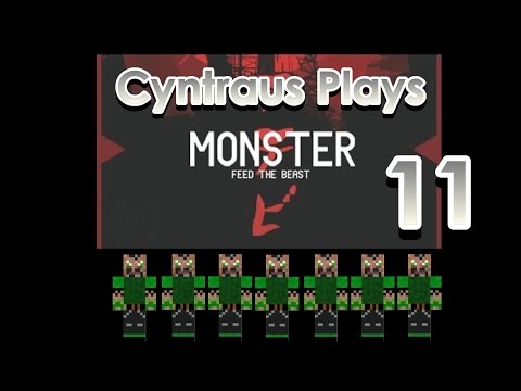 Minecraft FTB Monster EP 11   Magic Crops and coal plants, heh