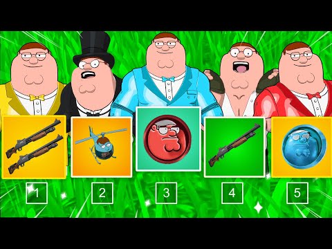 The *RANDOM* PETER GRIFFIN BOSS SKIN Challenge in Fortnite 5
