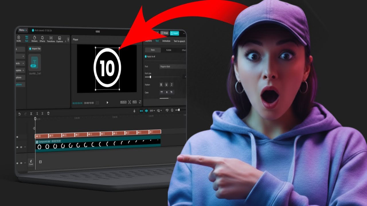 How to Create a Countdown Timer in CapCut | Easy Tutorial (2026)