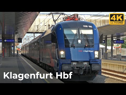 Osterreichisch Züge Vlog #114 - Klagenfurt Hbf 11.07.2023