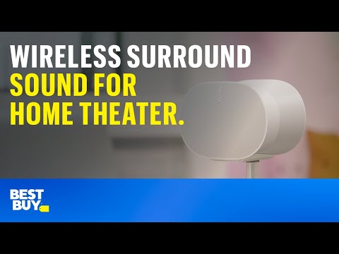Wireless surround sound for home theater. Tech Tips from Best Buy.