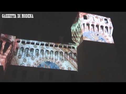 Vignola Ti dipingo con i miei sogni immagini sulla Rocca