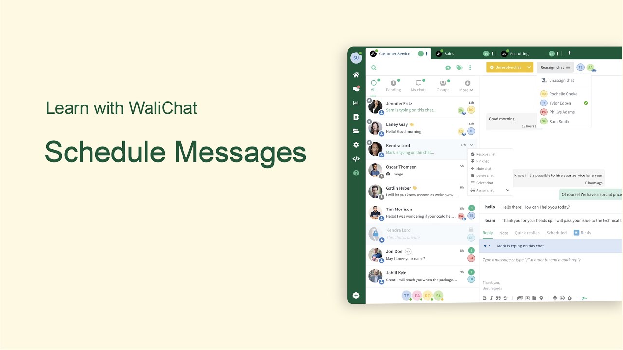 WaliChat video preview