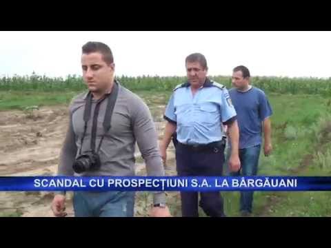SCANDAL CU PROSPECTIUNI LA BARGAUANI NEAMT - filmare TELE M