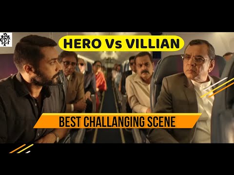 Surya entry (Challenging scene ) in Aakaasam ne hadhu ra #surya