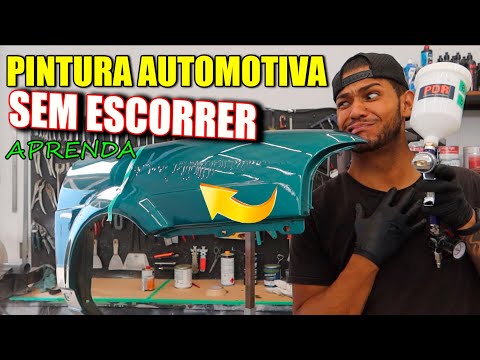 APRENDA FAZER UMA PINTURA AUTOMOTIVA DE FORMA CORRETA - SEM ESCORRER TÉCNICAS QUE FUNCIONA!