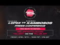 Triller Fight Club: Teofimo Lopez vs.  George Kambosos Press Conference LIVE Stream - MMA Fighting