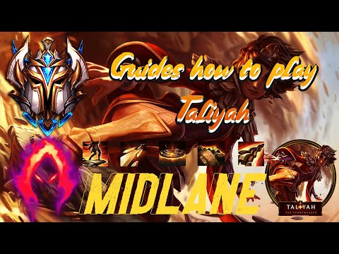 [CHALLENGER REPLAY] TOP 1 CHALLENGER GUIDES HOW TO PLAY TALIYAH MID & CARRY SEASON 12 FOR BEGINNERS