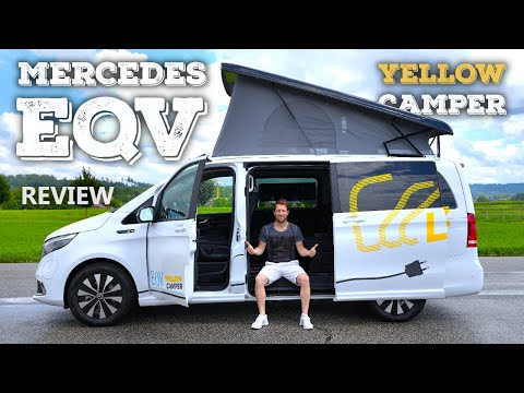 New Mercedes Benz EQV Camper Van 2022 Review