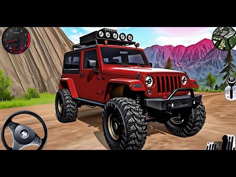 4×4 Offroad Jeep Driving Simulator 3D game | Offroad Jeep Driving experience (Android Gameplay)