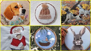 Hand embroidery designs / 3D embroidery / embroidery ideas #embroidered #handbroidery