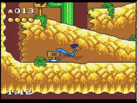 Desert Speedtrap starring Road Runner and Wile E. Coyote Game Gear