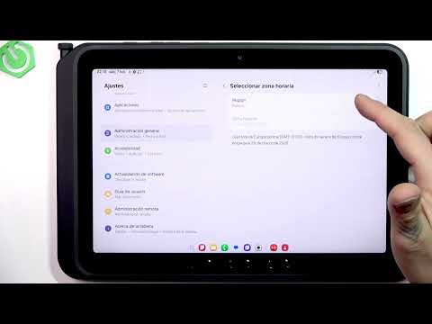 SAMSUNG Galaxy Tab Active 5 Pro – How to change the date and time