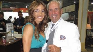 Delicia Cigar Vixen at IPCPR 2013 with Miami Cigar & Co