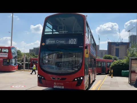 FRV. Arriva London Route. 102 Edmonton Green - Brent Cross. (LJ13 FDO - HV90) G2 Hybrid
