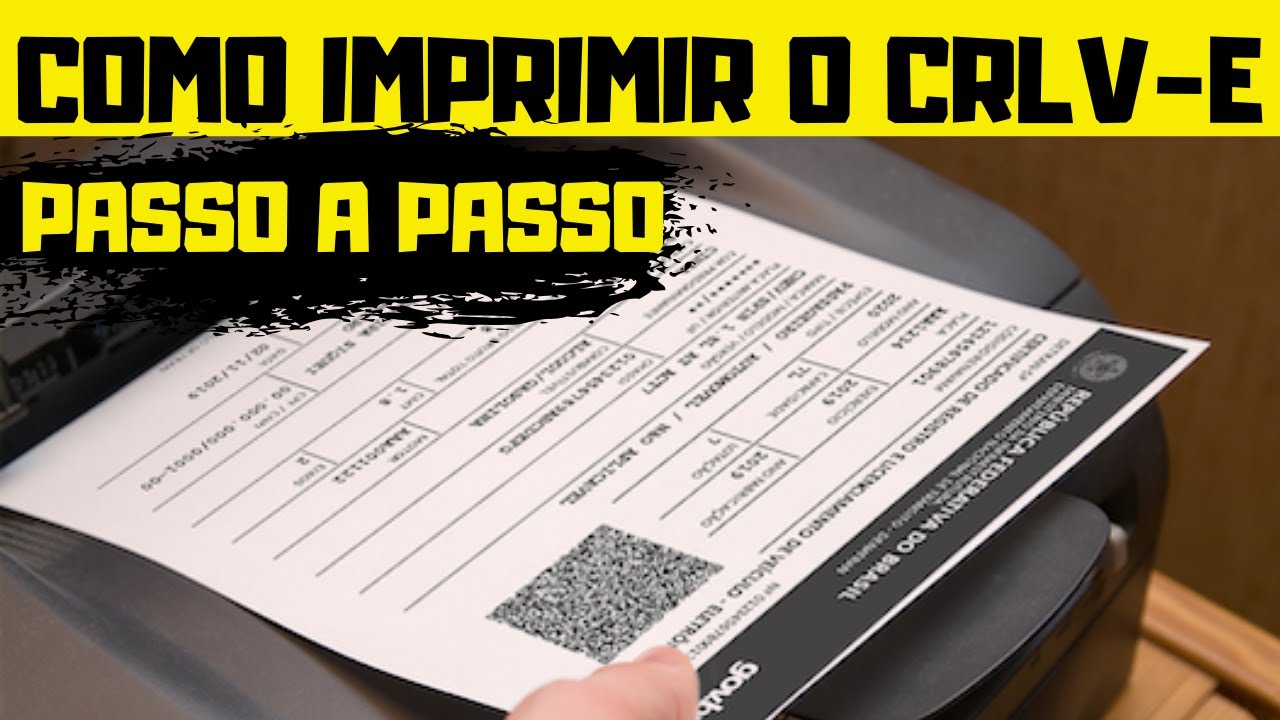VEJA COMO É SIMPLES IMPRIMIR O DOCUMENTO DO VEÍCULO