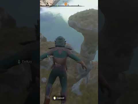 “Grinding The Crack” in #enshrouded #jebcorliss #wingsuit #fly #sail #foryou #awesome