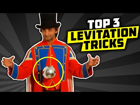 3 SECRET LEVITATION MAGIC TRICKS REVEALED (step-by-step)!