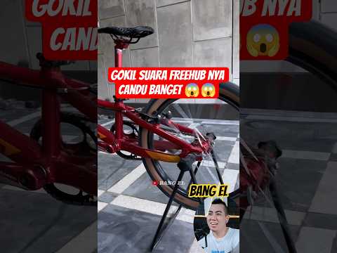 Sepeda modifikasi freehub tawon auto suaranya bikin candu #shorts #reactionvideo #react #eldanboy