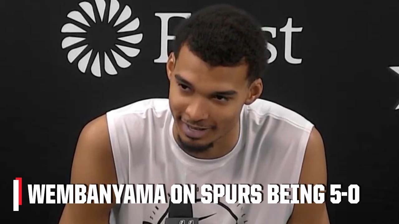 ‘This is not random’ - Victor Wembanyama on the Spurs making franchise history | NBA on ESPN