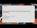 Message Driven Microservices & Monoliths with Micronaut