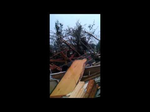 F-5 Tornado, Moore, OK, May 20, 2013, Climbing Out of the Rubble