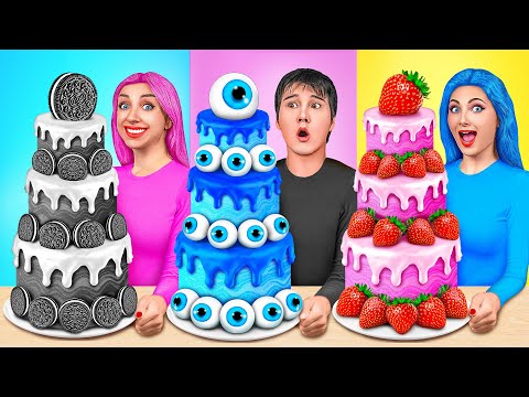 Alimentos de Los Mismo Colores Desafío | Batalla de Comida por Mega DO Challenge