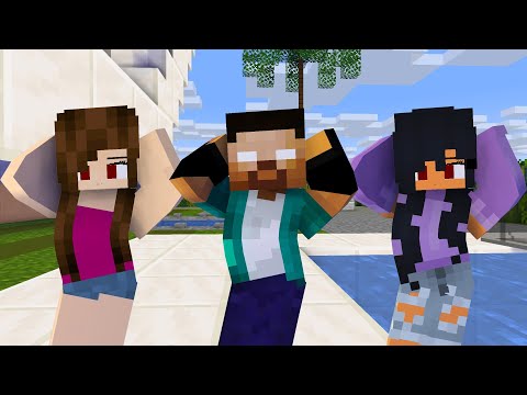 MONSTER SCHOOL : CHICKEN WING MEME APHMAU, JULIA, HEROBRINE - MINECRAFT ANIMATION