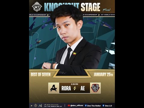 M7 Grandfinal  Ae vs Aurora ph 🇲🇲 cast by Dee