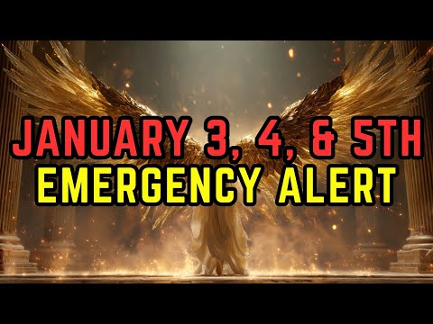 Chosen Ones, January 3, 4, 5 Are God-Set Dates — You Will Regret Ignoring This Prophetic Date! 🚨🔥