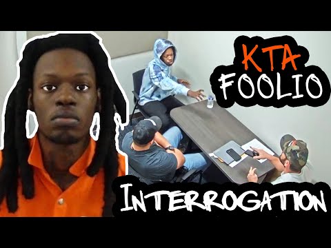 KTA Julio Foolio Interrogation in Jacksonville, FL - Charles Jones Police interview KTA GANG