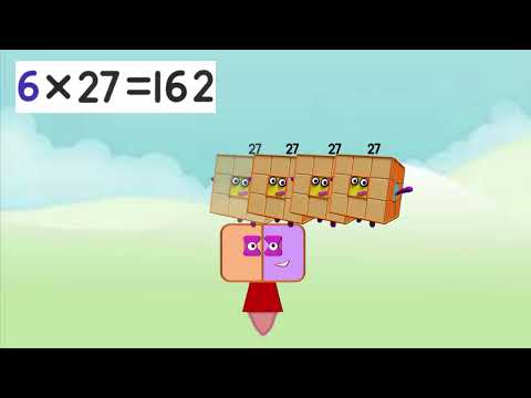 Numberblocks 27 times table