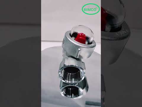 Dome rotary sight glass