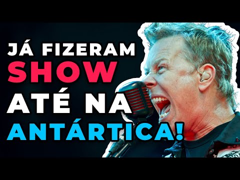 COISAS QUE VOCÊ NÃO SABIA SOBRE O METALLICA!