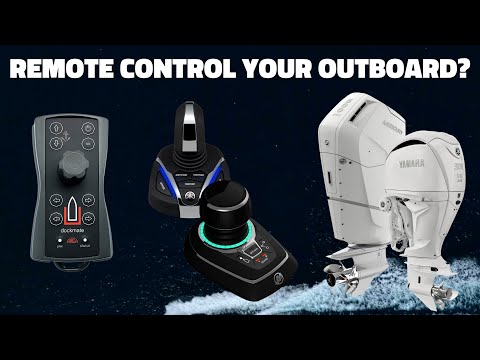 Remote control your outboard? YES you can! | Dockmate Wireless Remote Control