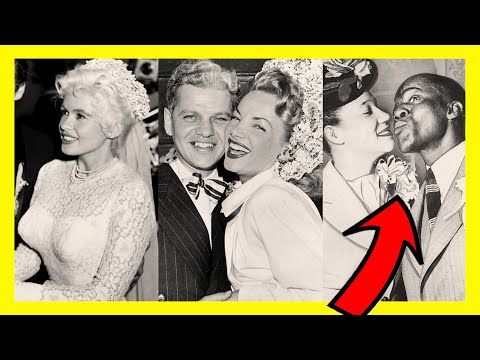 FASCINATING VINTAGE PHOTOS of CELEBRITY WEDDINGS