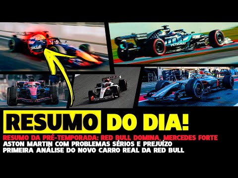 🚨DIA 1: RED BULL DOMINA, MERCEDES FORTE, HAAS SURPREENDE E AUDI DECEPCIONA | FÓRMULA 1 | GP EM CASA